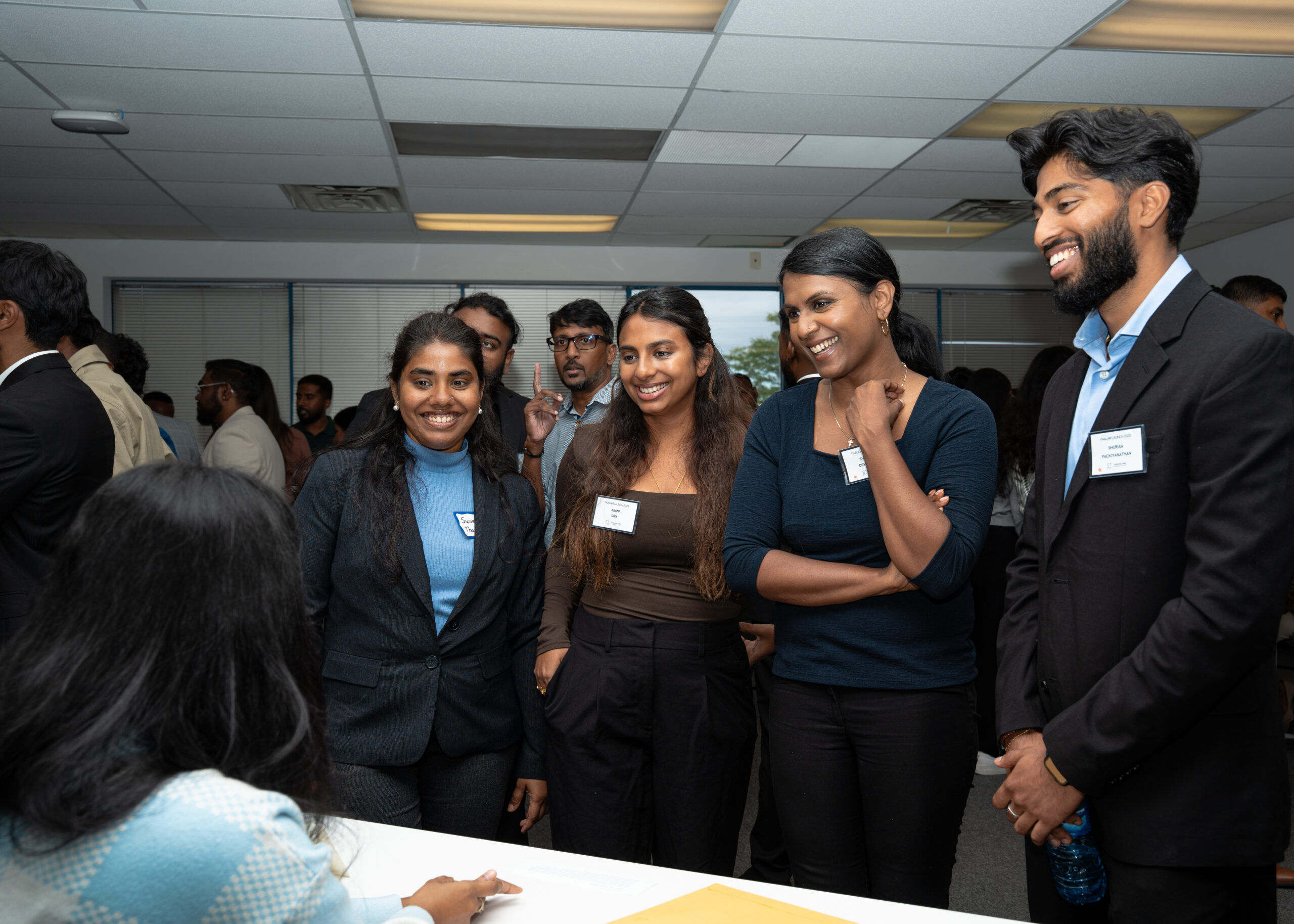 Guests attending the Paalam mentorship and networking program event